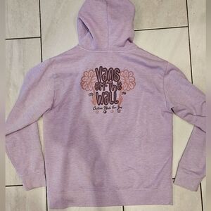 VANS | Purple Graphic Hoodie sz L